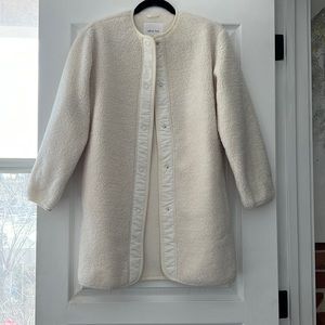 Aritzia Wilfred Free Teddy Coat